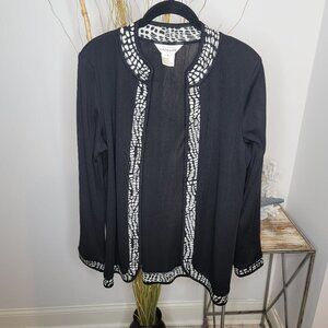 Exclusively Misook Cardigan Womens Small